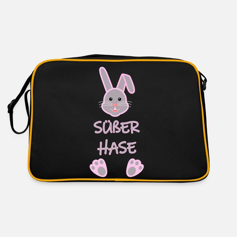Süßer Hase Retro Tasche