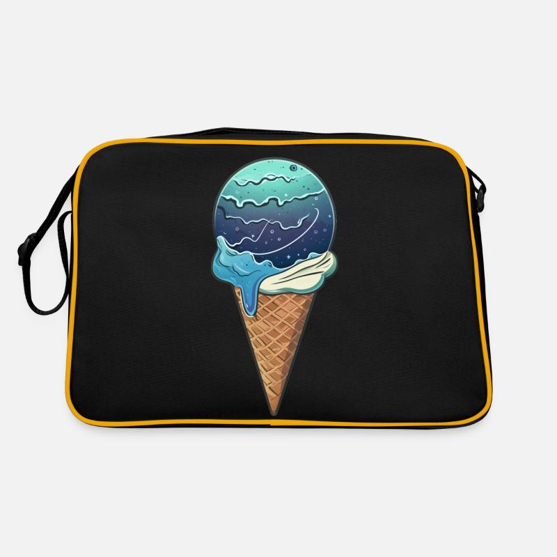 Ice planet Uranus Retro Bag