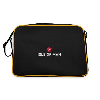 Isle Of Man - Retro Bag - black/gold - Back