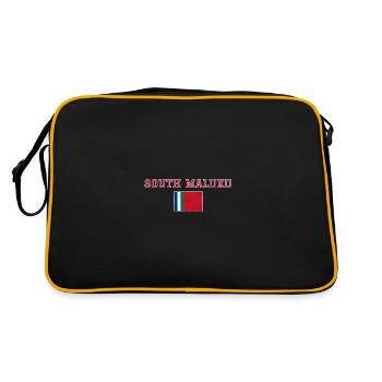Republic of Maluku Selatan - Retro Bag - black/gold - Back