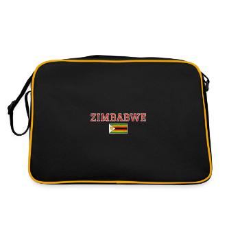 Zimbabwe - Sac Retro - noir/or - Dos