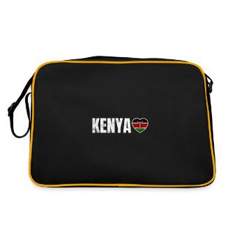 Kenya - Sac Retro - noir/or - Dos