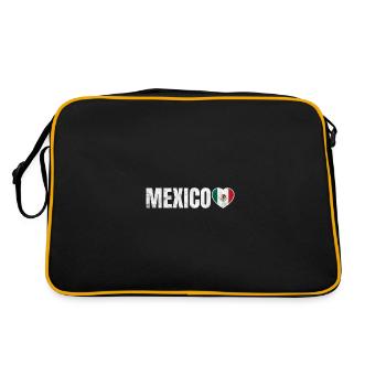 Mexique - Sac Retro - noir/or - Dos
