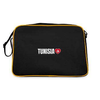 Tunisie - Sac Retro - noir/or - Dos