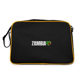 Zambie - Sac Retro - noir/or - Dos