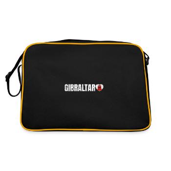 Gibraltar - Sac Retro - noir/or - Dos