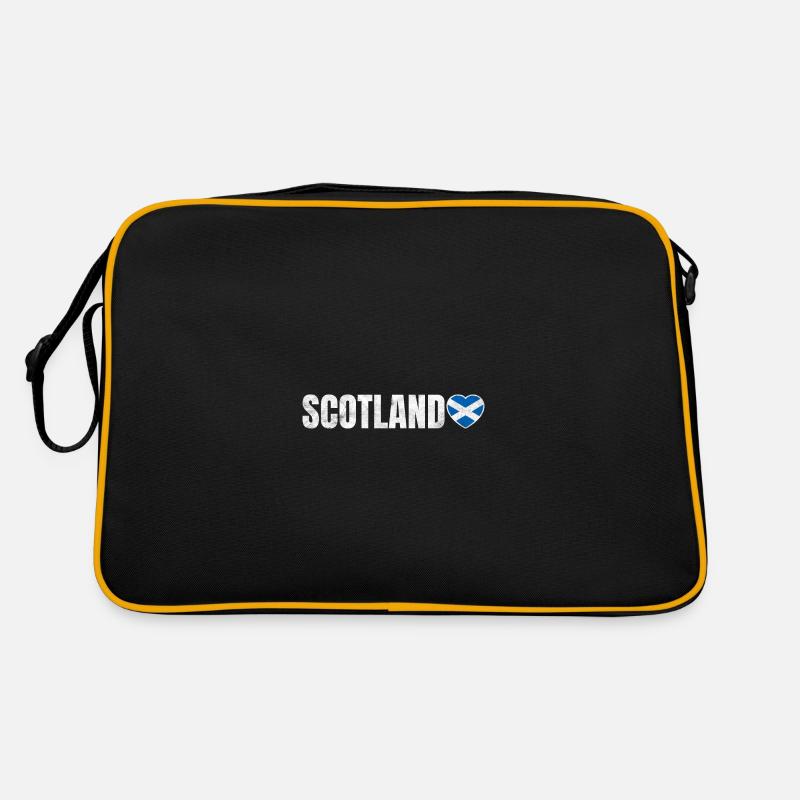 Ecosse - Sac Retro - noir/or