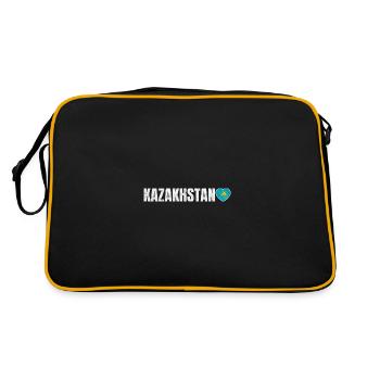 Kazakhstan - Sac Retro - noir/or - Dos