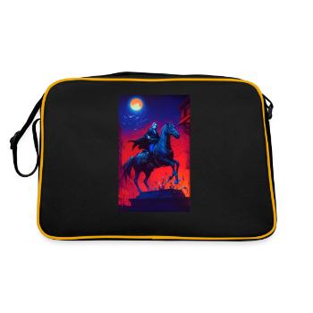 Le Night Rider - Sac Retro - noir/or - Dos