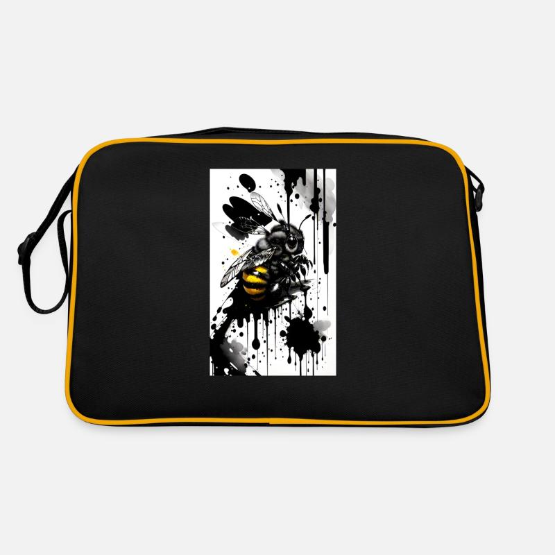 Abeille mignonne Sac Retro