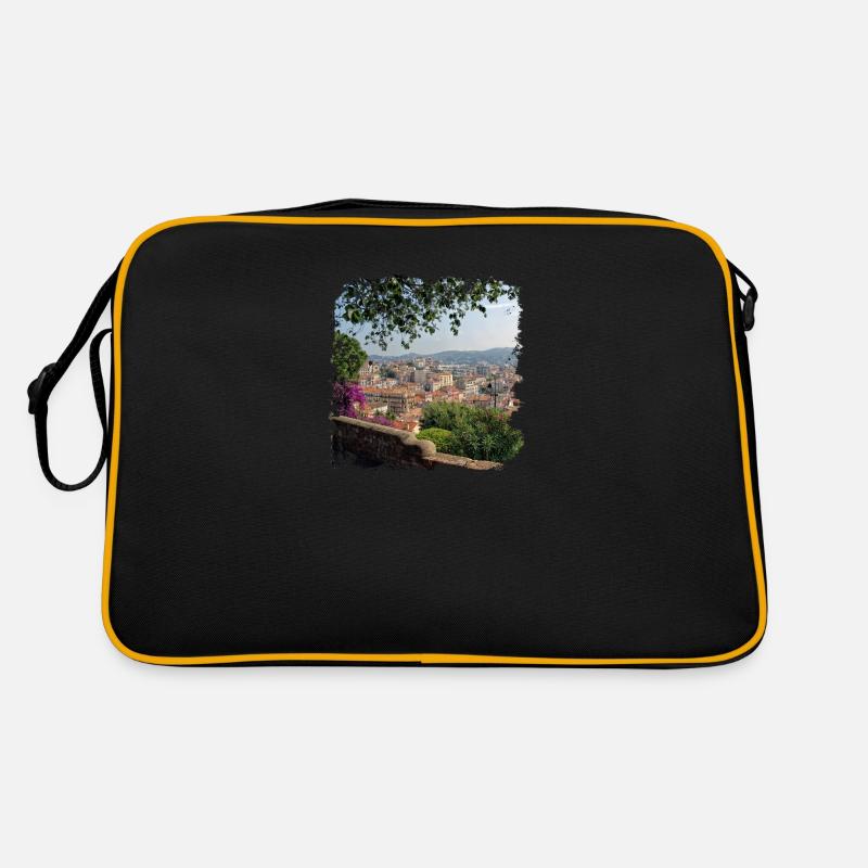 Cannes an der Cote d' Azur Retro Tasche