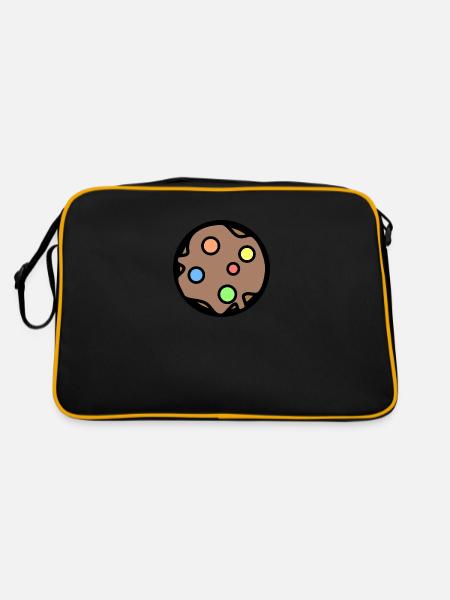 Biscuit - Sac Retro - noir/or