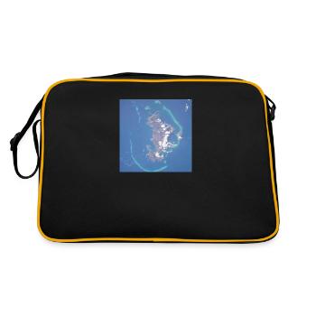 mayotte - Sac Retro - noir/or - Dos