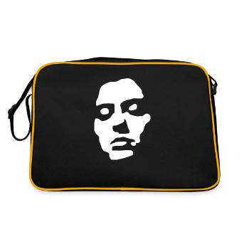 femme - Sac Retro - noir/or - Dos