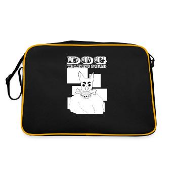 Professional Dog Trainer Dog Obedience School - Retro Bag - black/gold - Back