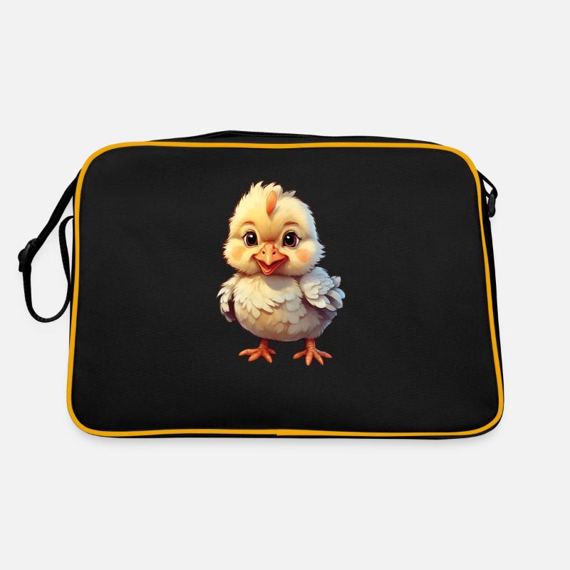 Petit poussin mignon Sac Retro