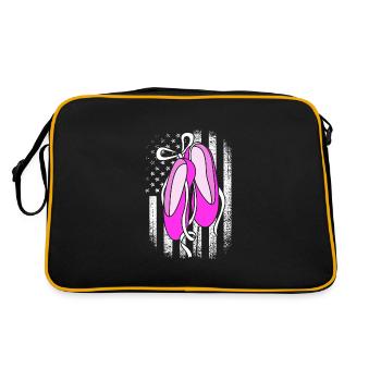 Ballet Ballet Dancer - Retro Bag - black/gold - Back