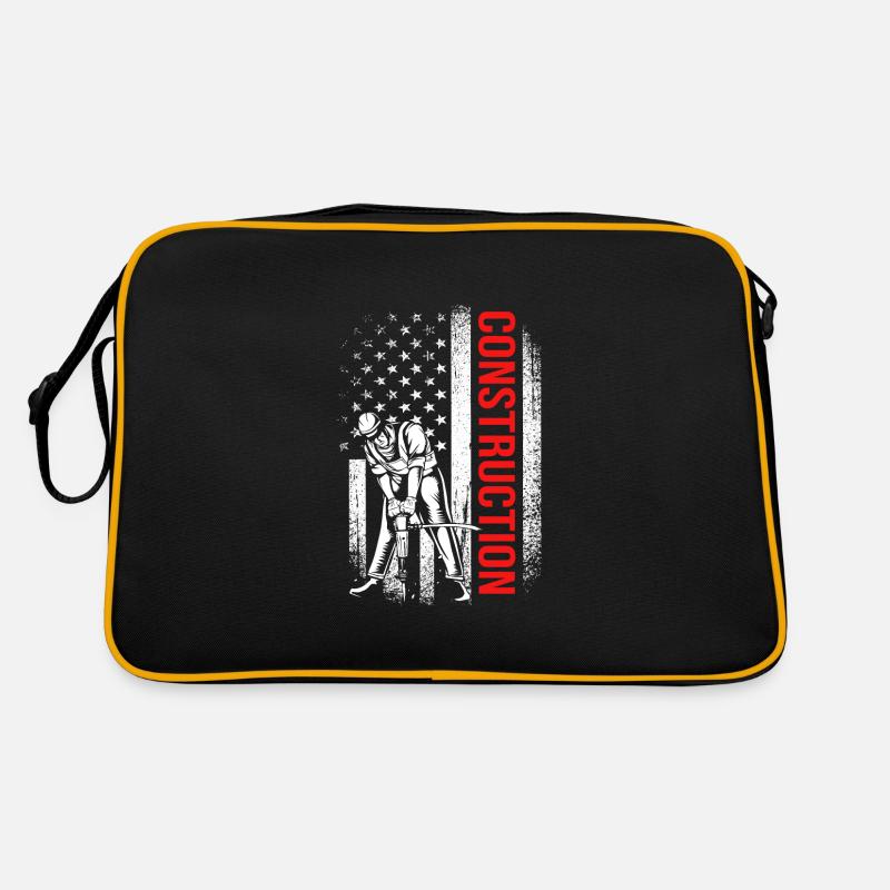 Chantier de construction Sac Retro