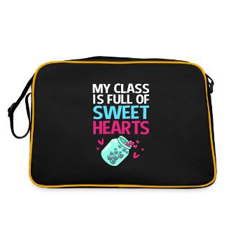 Middle School Teachers - Retro Bag - black/gold - Back
