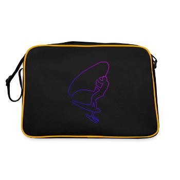 wingsurf foilwing femmes wingsurf hommes - Sac Retro - noir/or - Dos