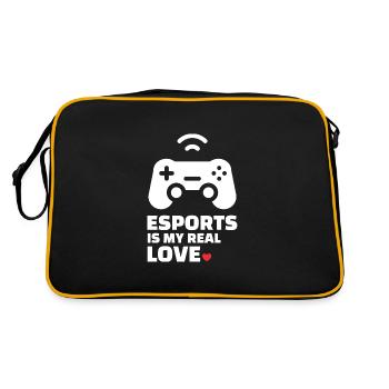 Esports & Jeux - Sac Retro - noir/or - Dos