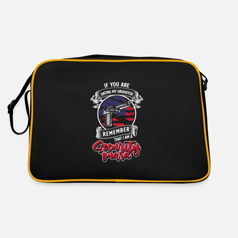 Videur d’agent de sécurité Sac Retro