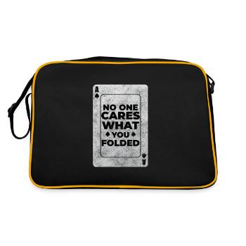 Jeu de cartes Card Hold’em All In - Sac Retro - noir/or - Dos