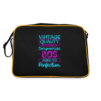Luminous colours Cool Nostalgia - Retro Bag - black/gold - Back