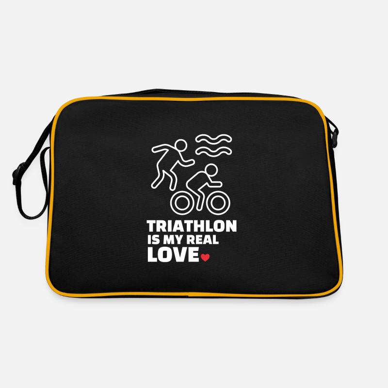 J’adore le triathlon Sac Retro