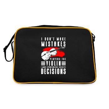 Musicien Art Lifestyle Entertainer - Sac Retro - noir/or - Dos