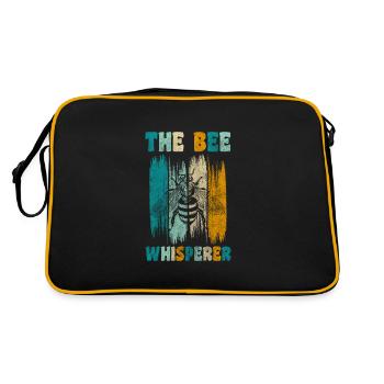 Abeille abeille abeille - Sac Retro - noir/or - Dos