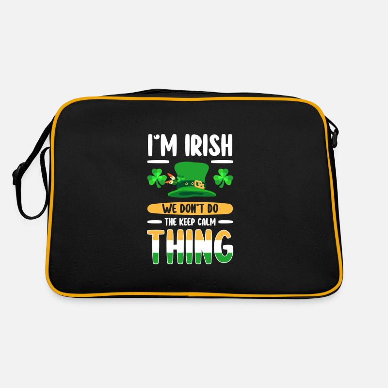 Irisch Pub Gold Celtic Retro Tasche