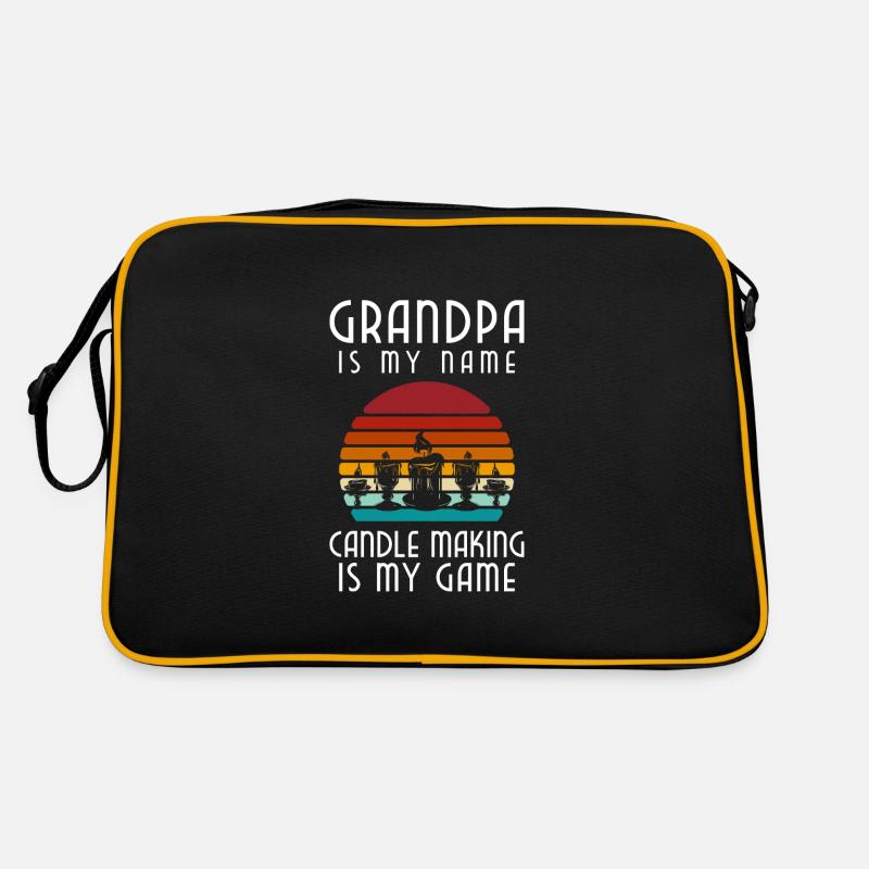 Candlelight Heat Going Out Retro Bag