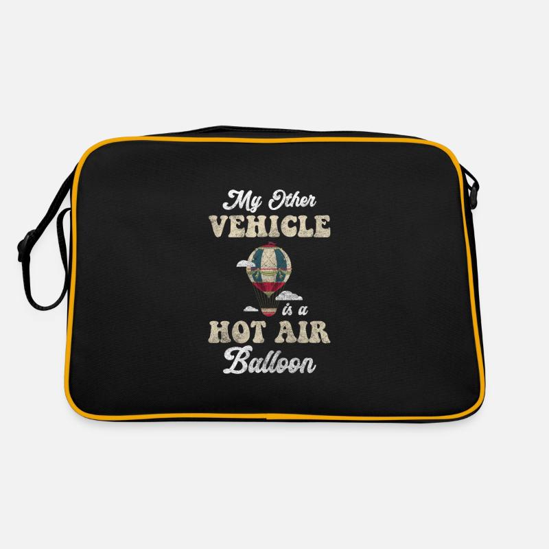 Ballonfahrer Abenteuer Retro Tasche