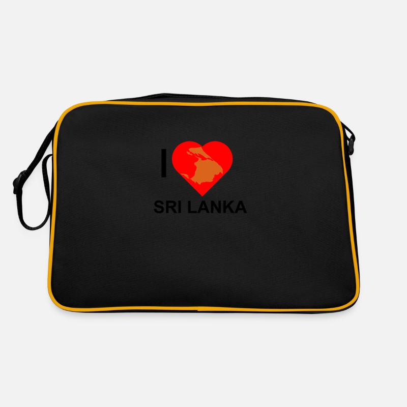 LIEBE Sri Lanka Retro Tasche