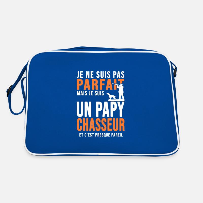 Papy Chasseur parfait cadeau cool papi chasse Sac Retro