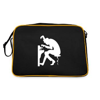 Le pianiste Pianiste Master Gift - Sac Retro - noir/or - Dos