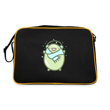 Haricot d’hiver sucré - Sac Retro - noir/or - Dos