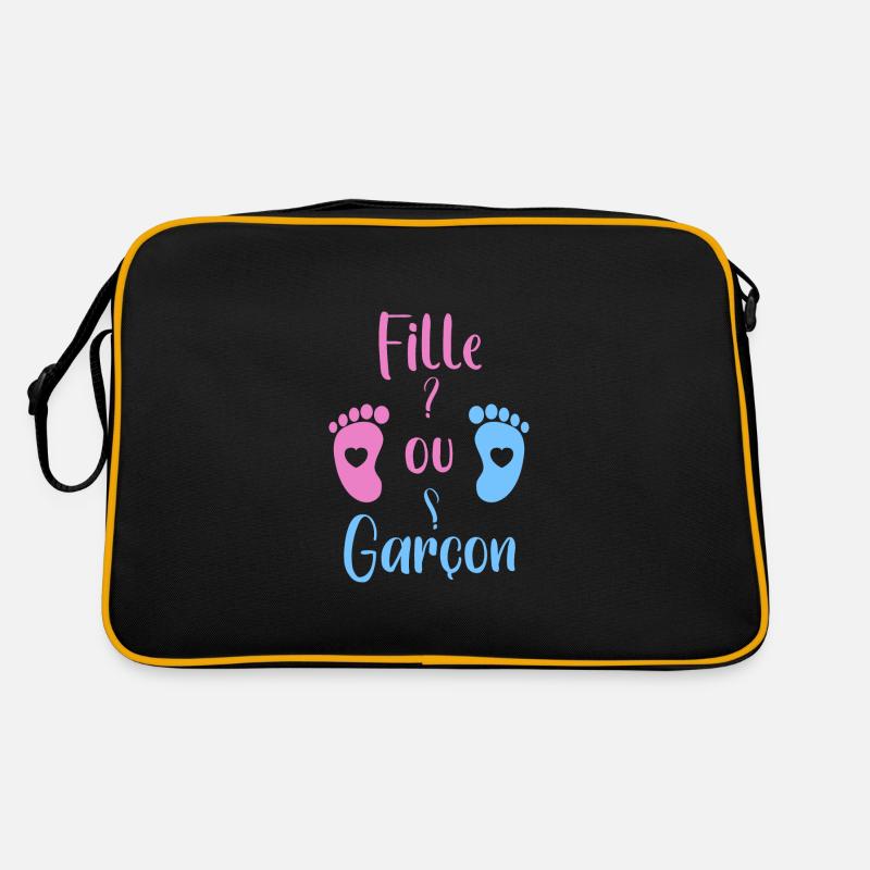 Fille ou garçon bébé Sac Retro