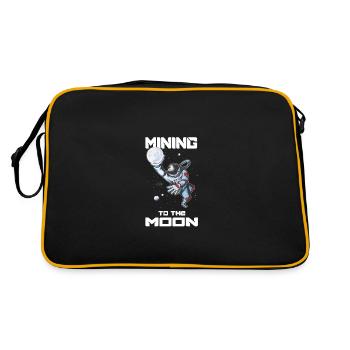 Krypto Crypto Helium Mining HNT Bitcoin Blockchain - Sac Retro - noir/or - Dos