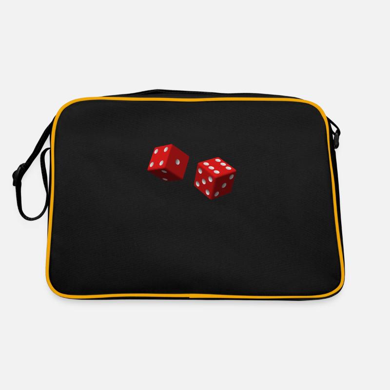 Red dice Retro Bag