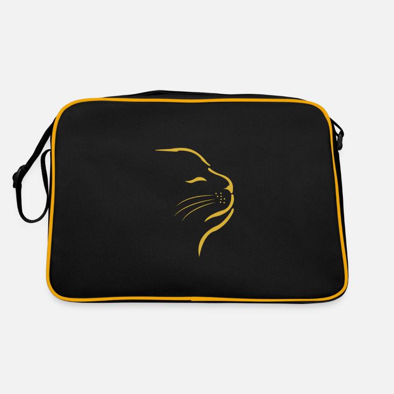 Katze Katzen Retro Tasche