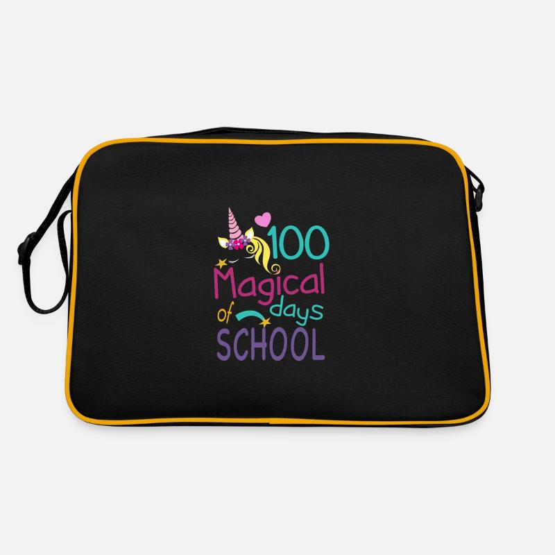 100 Magical Days - Retro Bag - black/gold