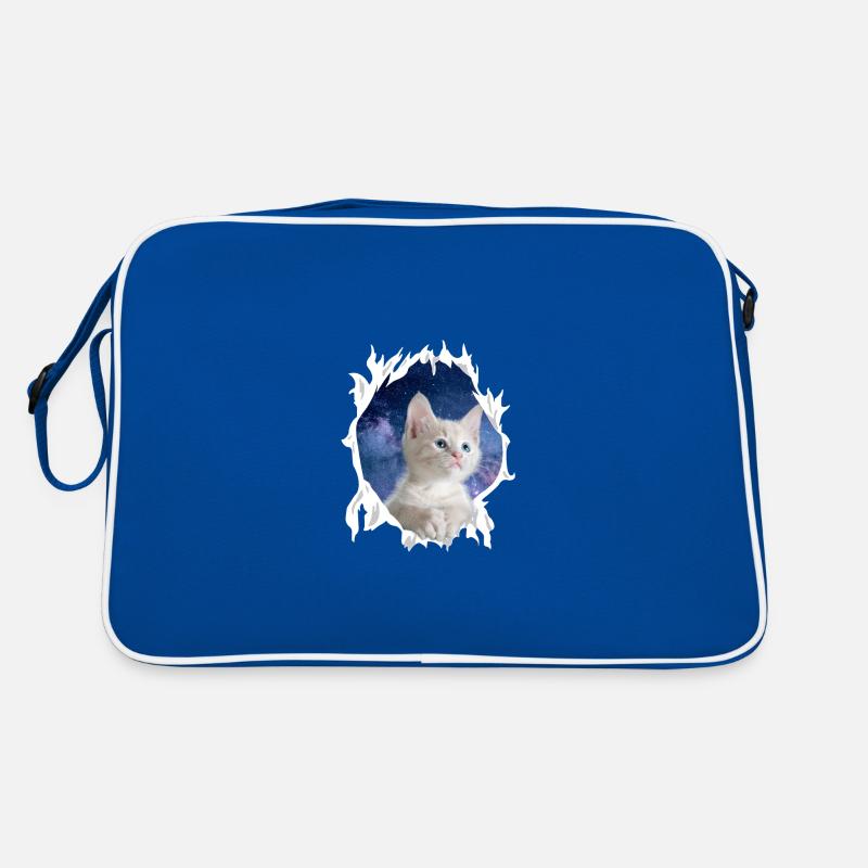 Süßes 3D Kätzchen Katze - Geschenk Retro Tasche