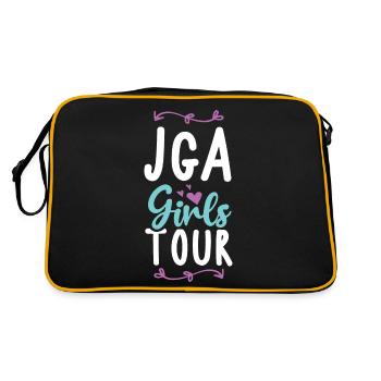 Jga Bachelorette Girls Tour - Sac Retro - noir/or - Dos
