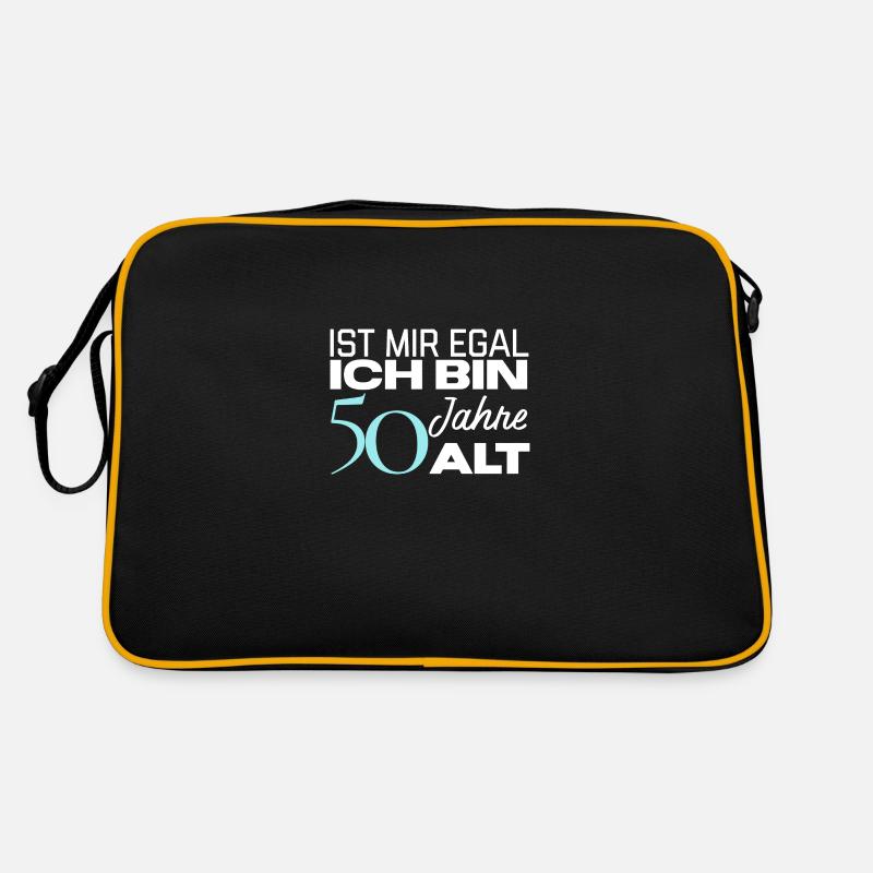 Ich bin 50 Jahre Alt Retro Tasche