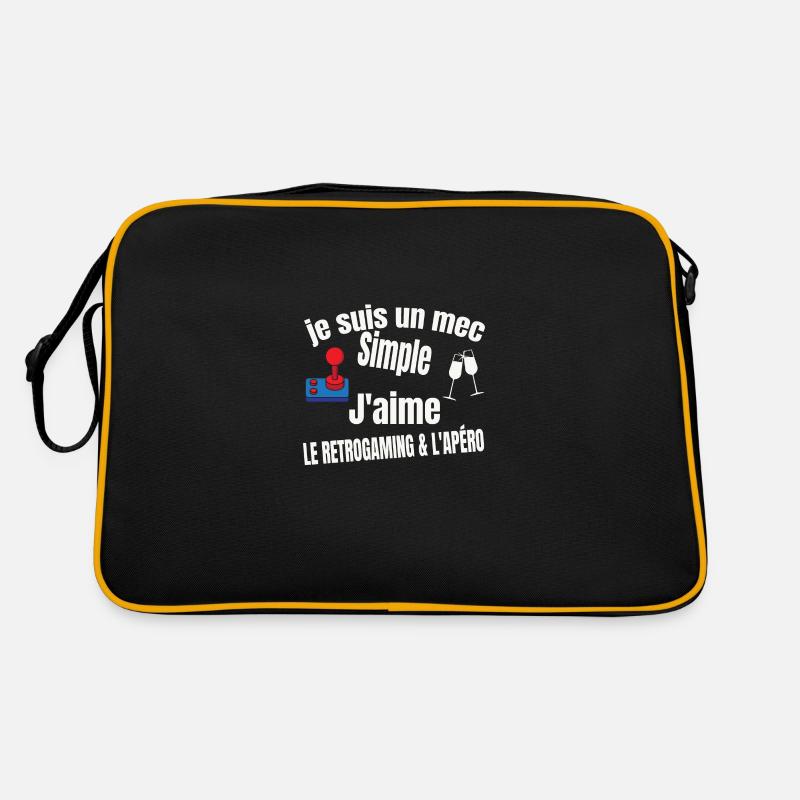 retrogaming et apéro Sac Retro