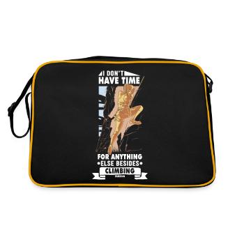 Grimper - Sac Retro - noir/or - Dos