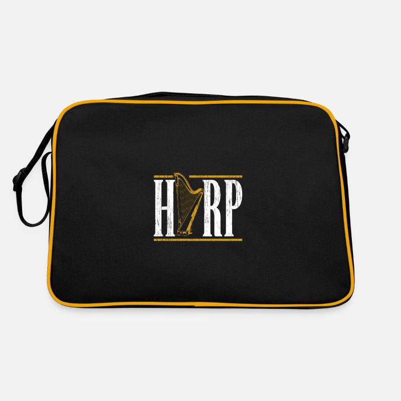 Harfe Retro Tasche