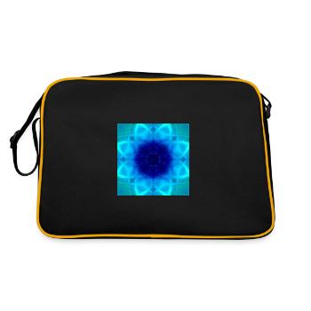 Kaléidoscope aurore boréale - Sac Retro - noir/or - Dos
